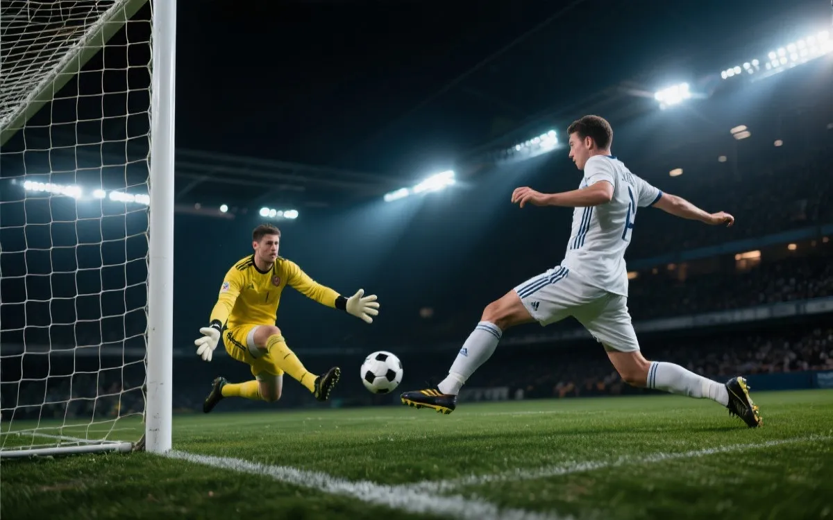 门将门线扑救与关键解围的决赛瞬间