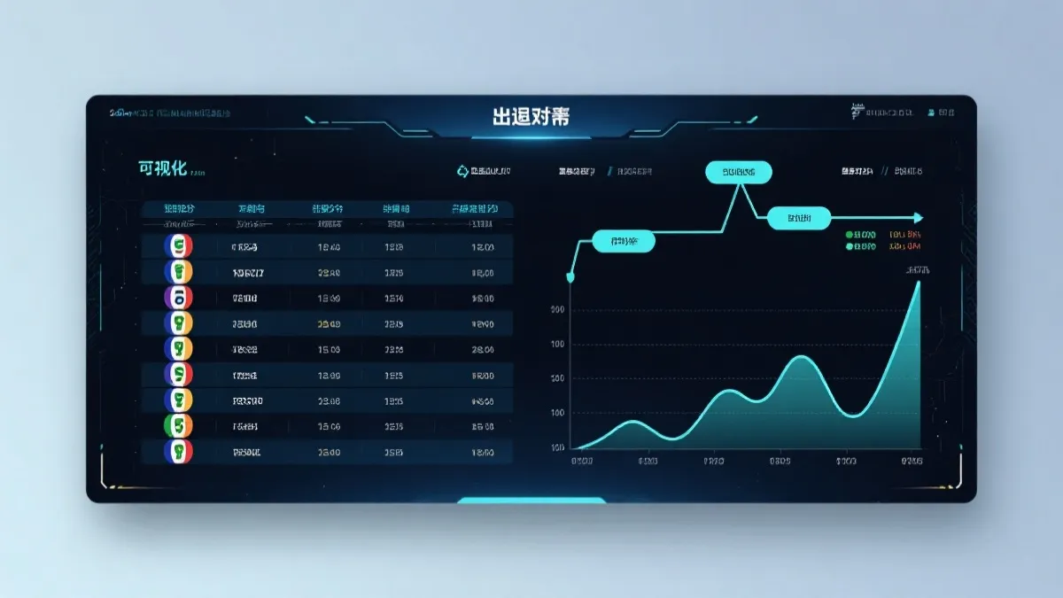 赛程、积分与晋级概率的可视化信息图占位